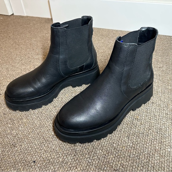 ALDO Stompd - Lug Sole Real Leather Chelsea Boot 9 Like New - Picture 4 of 13